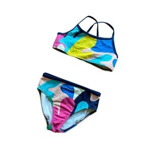 Mini Boden Camo Bikini 7/8y